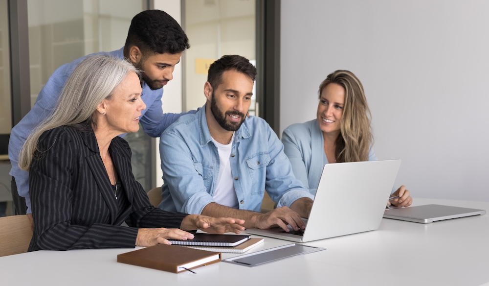 Workplace training and development.  Training on new document management system.